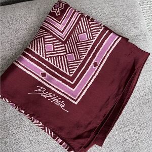 Bill Haire for Sally Gee silk scarf